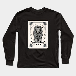 Courage Tarot Long Sleeve T-Shirt